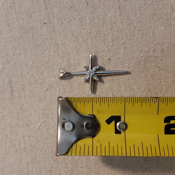 Genuine Gold and Diamond Necklace Pendant - Picture 4 of 4